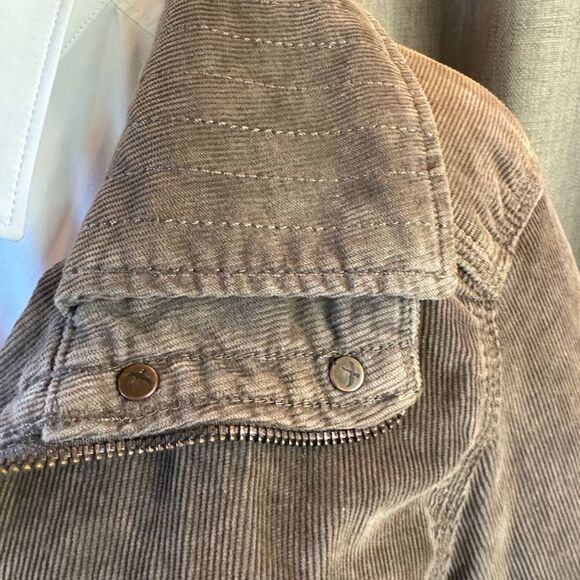 Brown Corduroy Eddie Bauer Chore/Barn Jacket - L - Picture 7 of 13